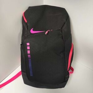 🥛Nike Basketball Backpack Air Cushion Backpack（Pink back）